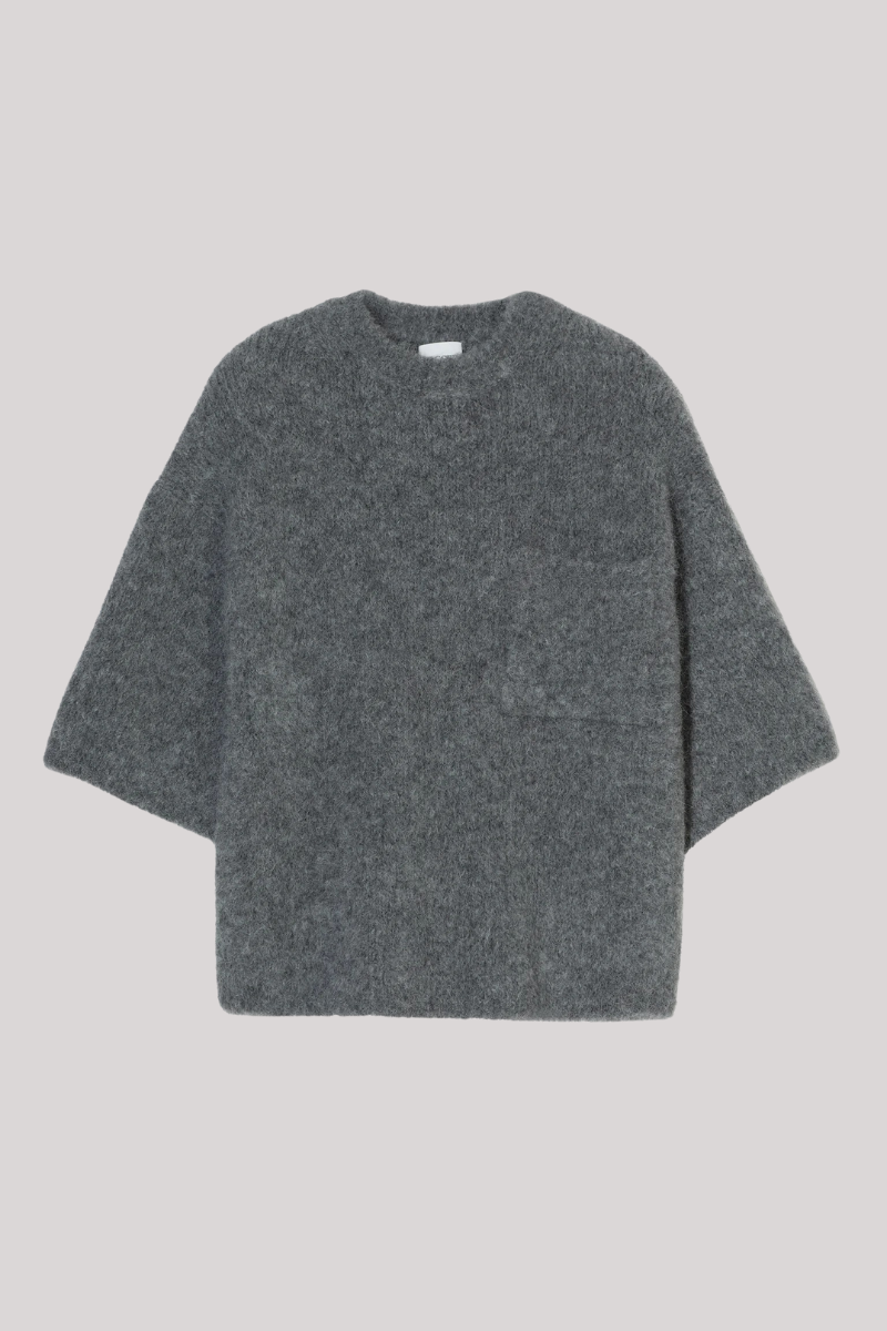 Closed - Crew Short Sleeve  - DRKGRYME