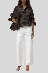 Closed - Cropped Oversized Shirt - STONGREN