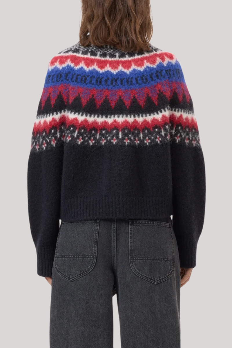 Closed - Cropped Zip Cardigan - COSMGREY