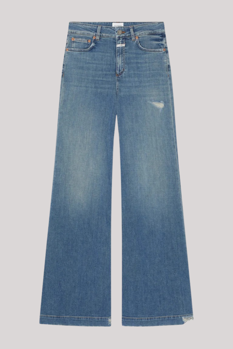 デニム・ジーパン CLOSED Glow-Up Wide Fit jeans Bianco CLOSED Glow-Up Wide Fit jeans Bianco