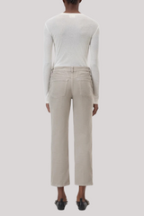 Closed - Milo Straight Pants - MUDGREY