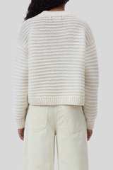 Closed - Crew Neck Long Sleeve - IVORY