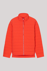 Closed - Quilted Zip Jcket - CORALRED