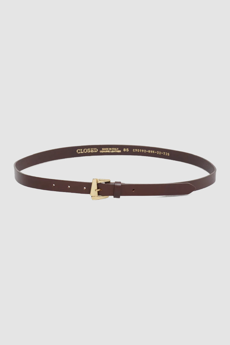 Closed - Skinny Leather Belt display picture 2