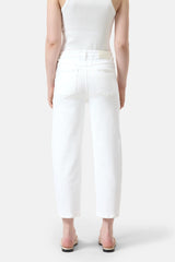 Closed - Stover-X Cropped Denim - WHITE