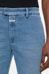 Closed - Wharton Mid Rise Flared Jeans - MIDBLUE
