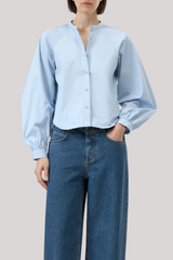 Closed - Wide Sleeve Blouse - POWDBLUE