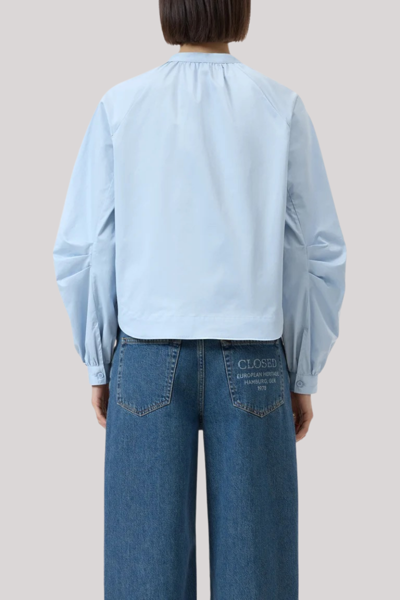 Closed - Wide Sleeve Blouse - POWDBLUE