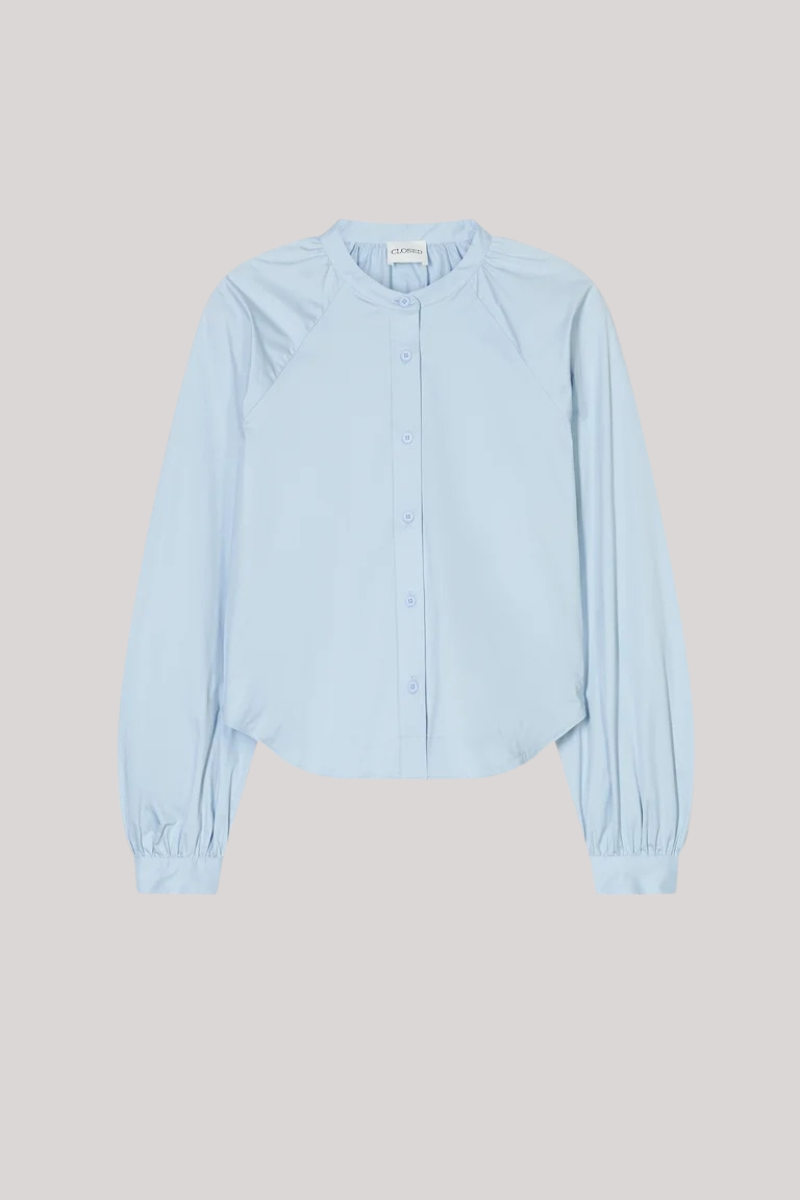 Closed - Wide Sleeve Blouse - POWDBLUE