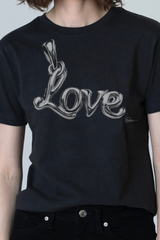 Cpress Studio - Be Mine Mushie Tee - WORNBLK