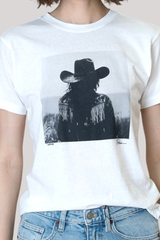 Cpress Studio - Heroine Mushie Tee - WORNWHT