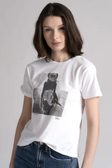 Cpress Studio - I'm With The Band Mushie Tee - WORWHITE