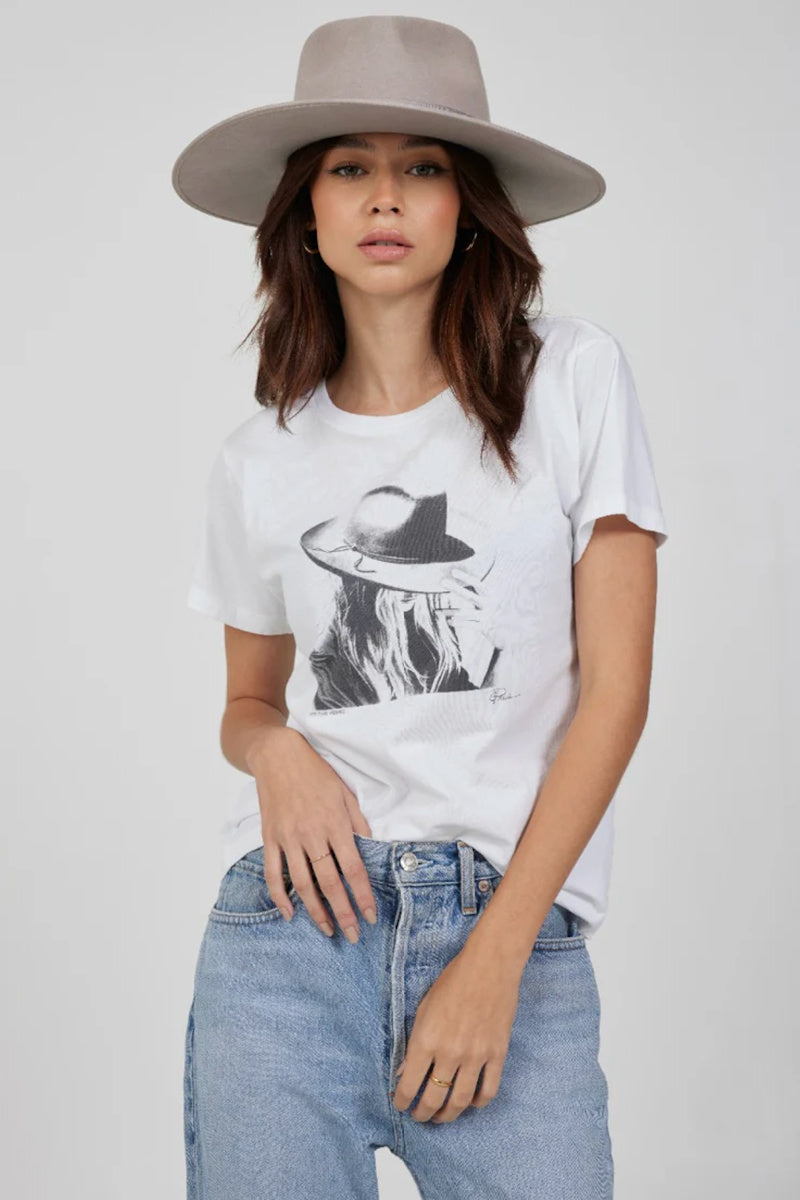 Cpress Studio - On The Verge Mushie Tee - WORWHITE