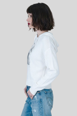 Cpress Studio - On The Verge Randi Hooded Sweater - IVORY