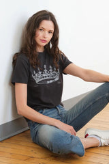 Cpress Studio - Princess Mushie Tee - WORBLACK