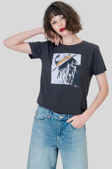 Cpress Studio - Wildest Dreams Mushie Tee - WORNBLK