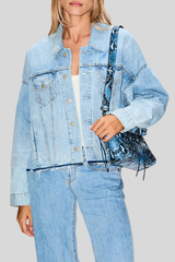 Denimist - Oversized Trucker Jacket - STONEWAS