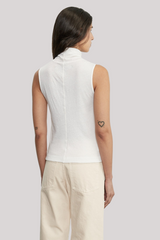 Enza Costa - Cashmere Shell - WHITE