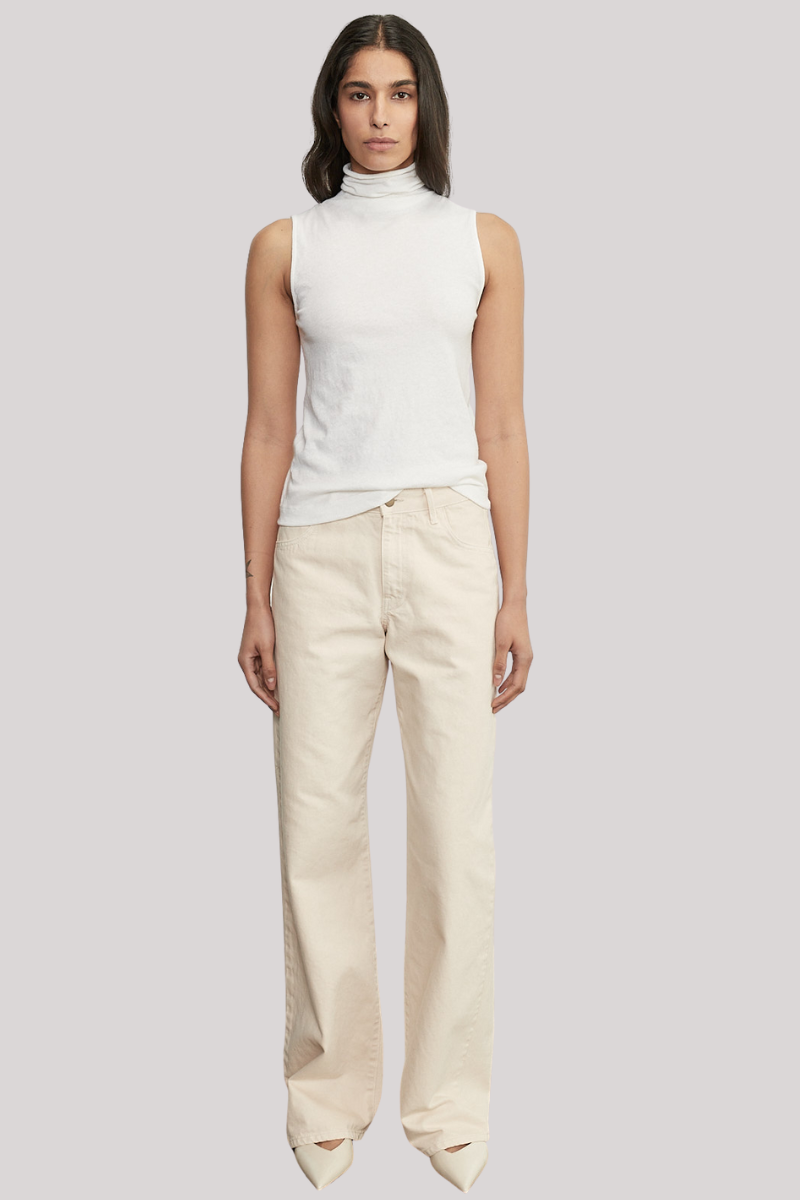 Enza Costa - Cashmere Shell - WHITE