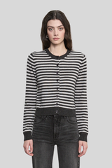 Enza Costa - Cashmere Shrunken Cardigan - CLASSSTR