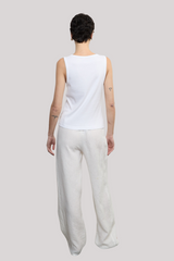 Enza Costa - Linen Resort Pant - UNDYED
