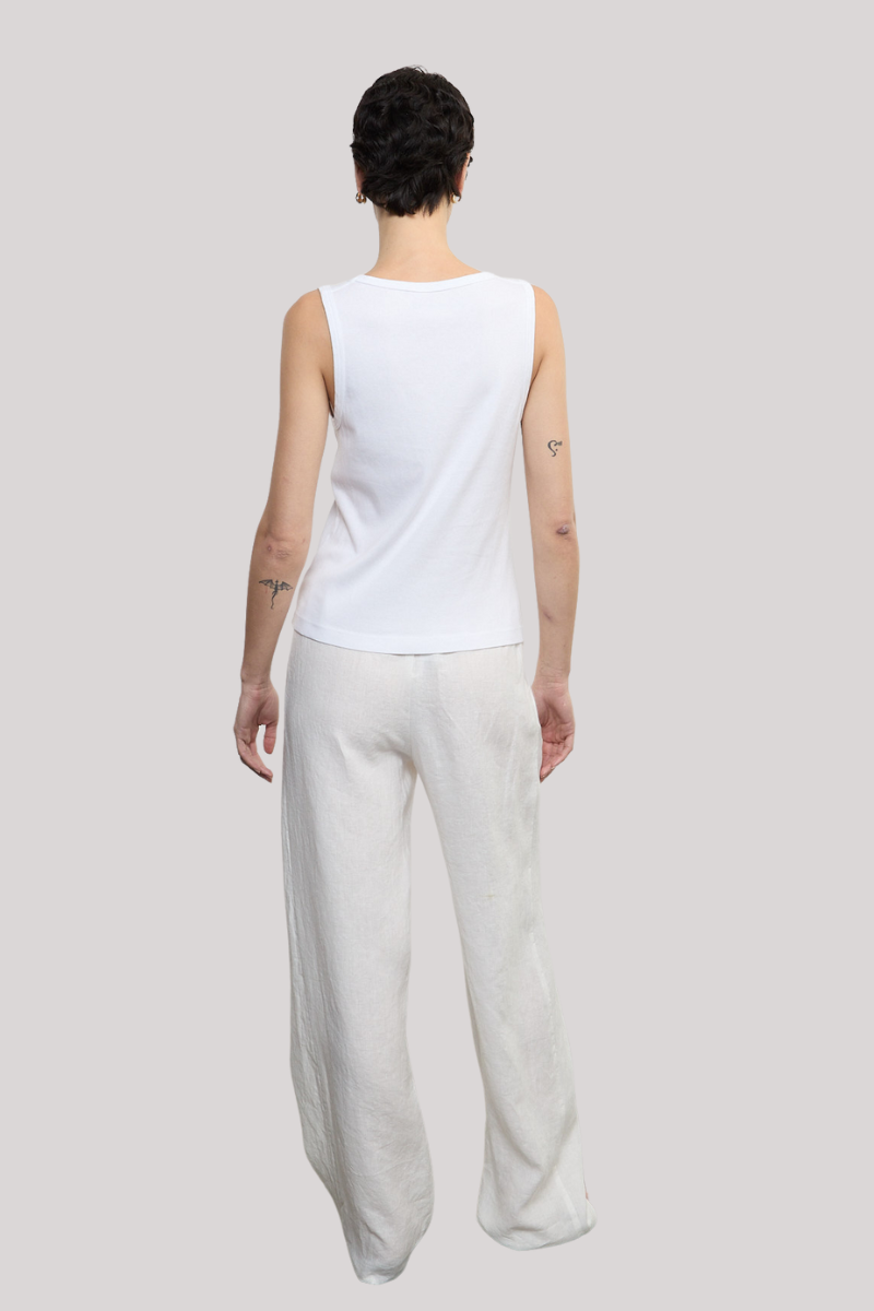 Enza Costa - Linen Resort Pant - UNDYED