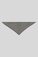 Enza Costa - Striped Cashmere Bandana - CLASSSTR