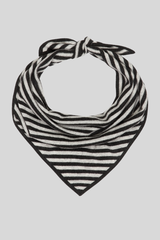 Enza Costa - Striped Cashmere Bandana - CLASSSTR