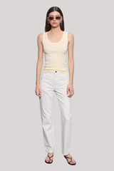 Enza Costa - Supima Baby Rib Tank - FLAN