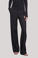 Enza Costa - Twill Everywhere Pant - BLACK