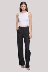 Enza Costa - Twill Everywhere Pant - BLACK