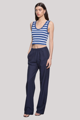 Enza Costa - Twill Everywhere Pant - NAVY