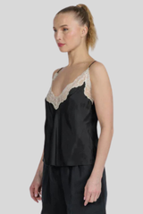 Forte_Forte - Chic Lingerie Top - NOIR