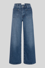 Frame - Le Slim Palazzo Crop Harbor Pocket - ARCHIVE