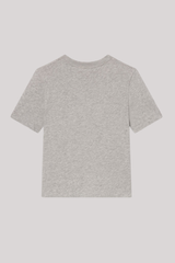 Frame - The Heather Boxy Tee - HEATGREY
