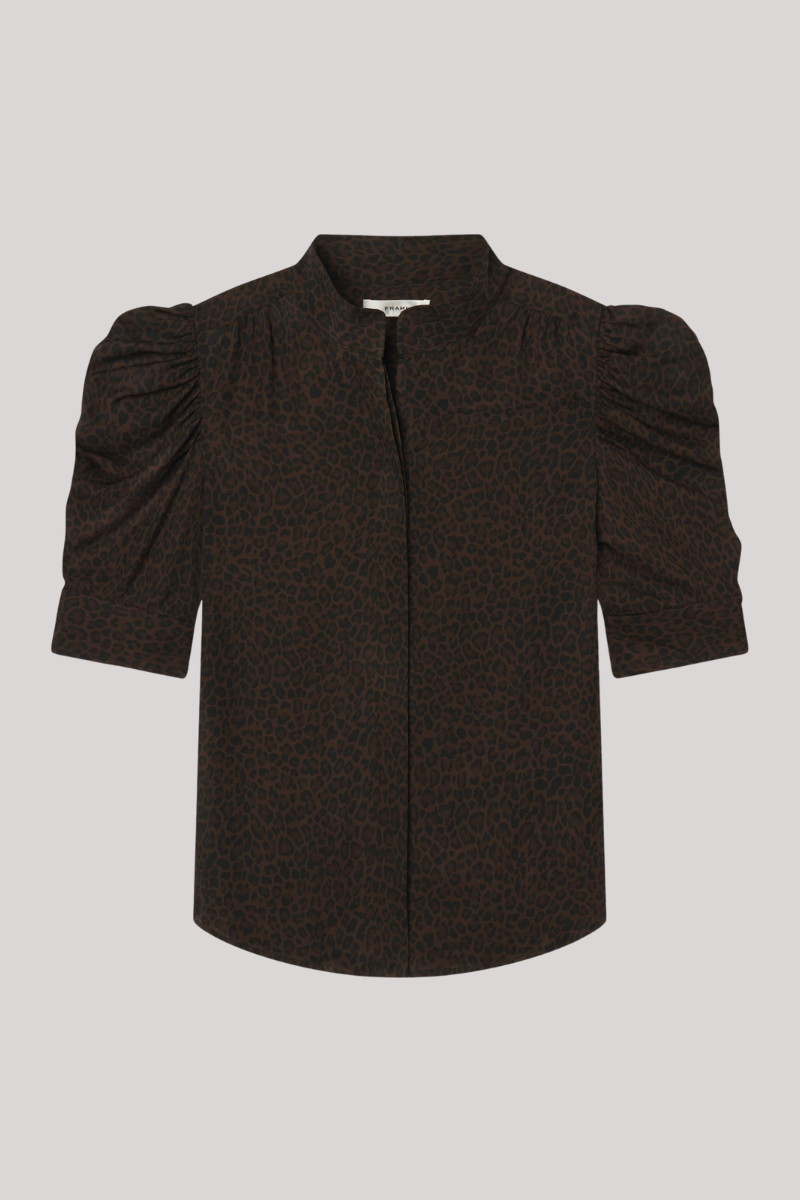 Frame - The Leopard Gillian Top - LEOPARD