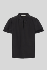 Frame - The Silk Arcadia Top - BLACK