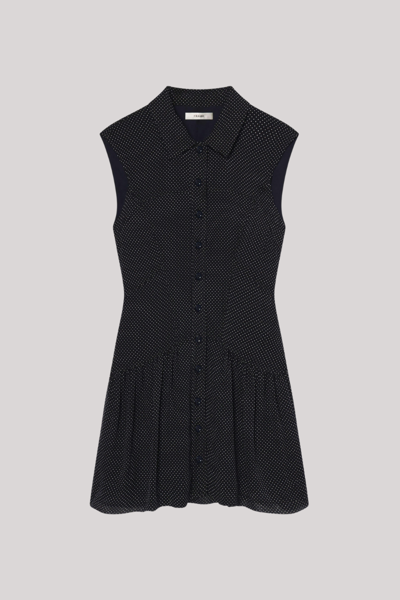 Frame - The Silk Day Dress - NVYMULTI