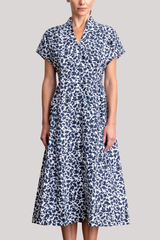 Go Silk - Go For A Spin Dress Printed - UPSYDAIS