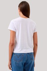 Goldie - Amore Tee - WHITE