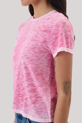 Goldie - Coastal Sunwash Andie Tee - HOTPINK