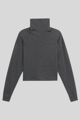 Goldie - Funnel Neck Pullover  - CHARHEAT