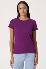 Goldie - Signature Slub Boy Tee - GRAPE