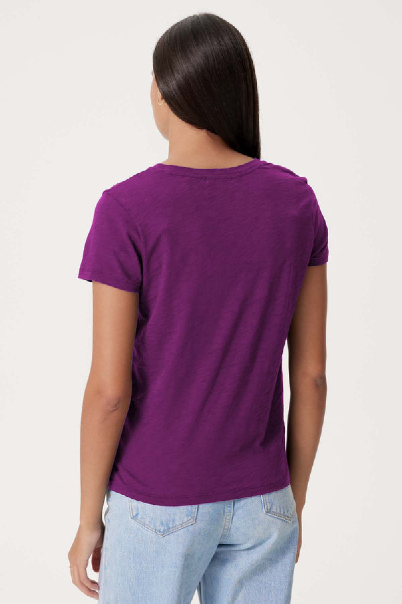Goldie - Signature Slub Boy Tee - GRAPE