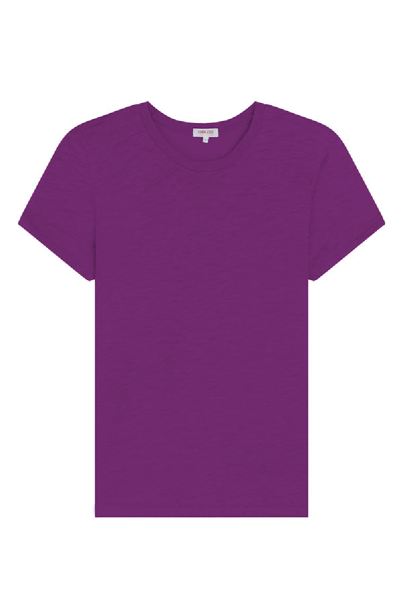 Goldie - Signature Slub Boy Tee - GRAPE