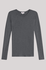 Goldie - Signature Slub Long Sleeve Tee - CHARHEAT