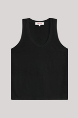 Goldie - Signature Slub Racerback Tank - BLACK
