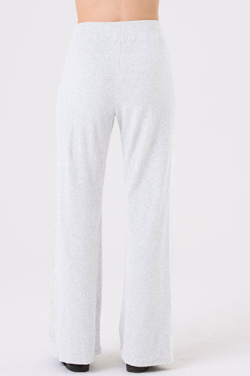 Goldie - Terry Flare Pant - WHITE
