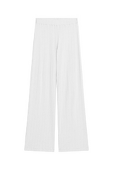 Goldie - Terry Flare Pant - WHITE