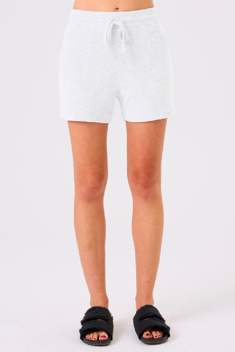 Goldie - Terry Pocket Short - WHITE